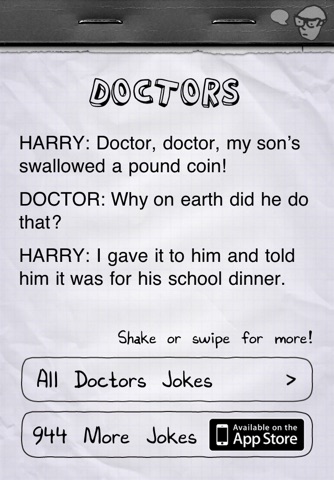 Harry Hill's Doctor Doctor Jokes screenshot 2