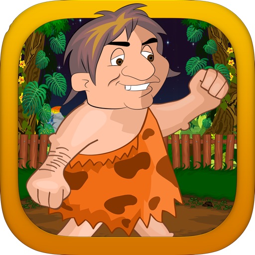 Cave Man Run- Adventure of Jungle