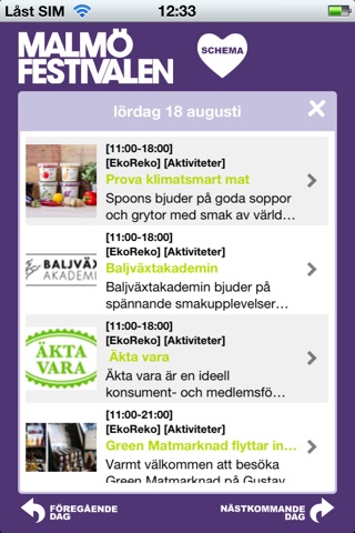 Malmöfestival screenshot 2