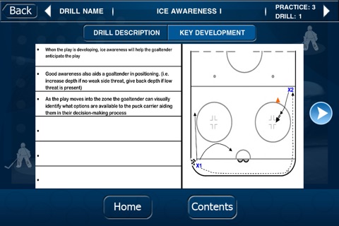 Hockey Goalie Drills Lite screenshot 3