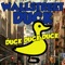 Wallstreet Duck is flying against Human's greed and money