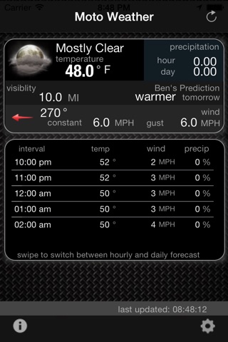 MotoWeather screenshot 2