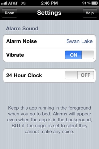 Restful - Deluxe Alarm Clock screenshot 4