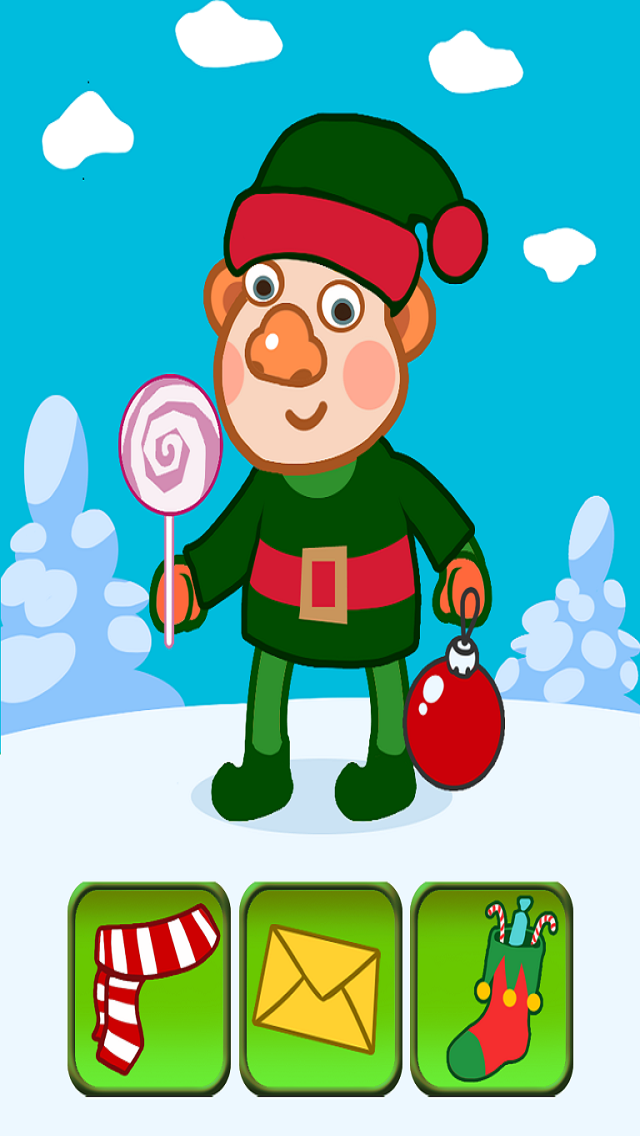 Dressing up Santa - Christmas Gameのおすすめ画像4