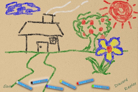 Crayon Doodle screenshot 2