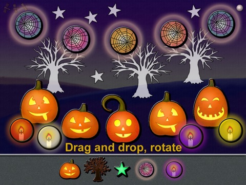 Animated Boo! Halloween Magic Shape Puzzles for PreSchoolers screenshot 2