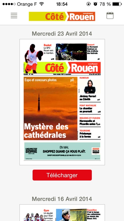 Côté Rouen - le journal