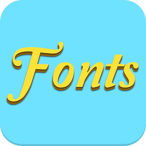 Fonts Free iOS App