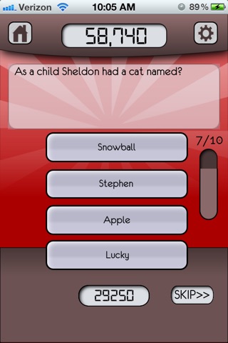 The Big Bang Theory Trivia screenshot 2