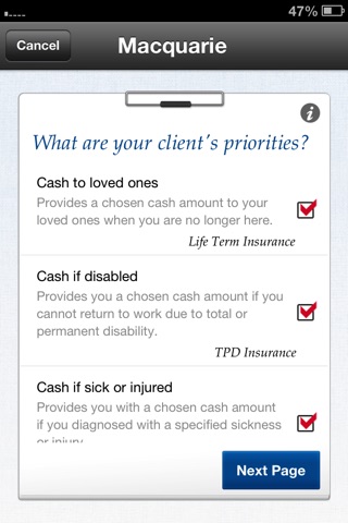 Macquarie Life - Life Insurance Quotes screenshot 2