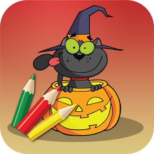 Spooky Halloween Coloring Book icon