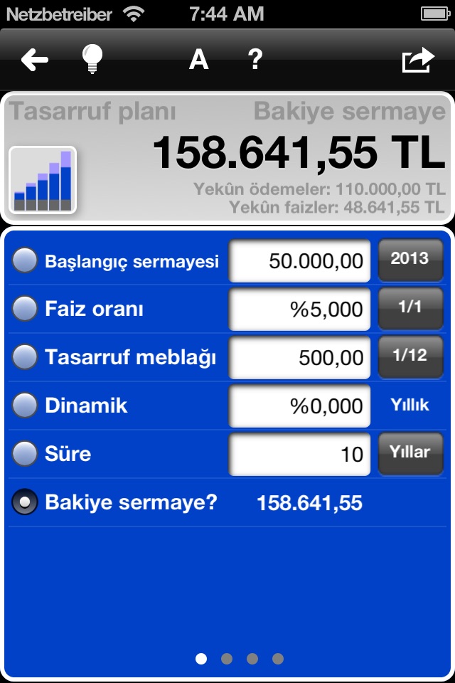 Loan and mortgage calculator - MarkMoney screenshot 3