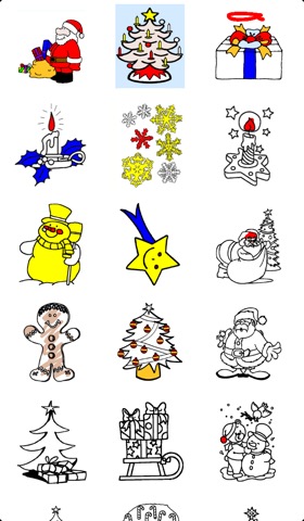 サンタクロース、クリスマスツリー、エルフ、および多くの色〜24図面 - - 無料色鉛筆では、のための子供のためのクリスマスの着色のおすすめ画像3
