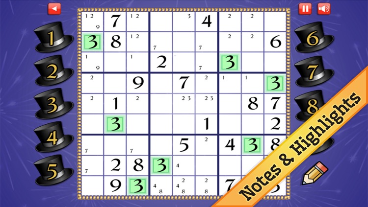 New Year's Sudoku screenshot-3