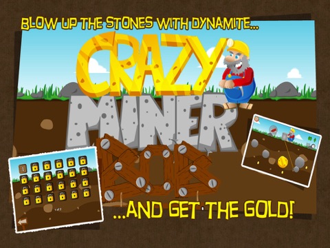 Crazy Miner Bob HD Lite screenshot 3