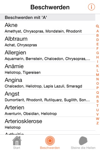 EnergiesteineApp screenshot 2