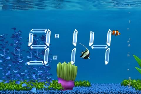 Aquarium Clock screenshot 3