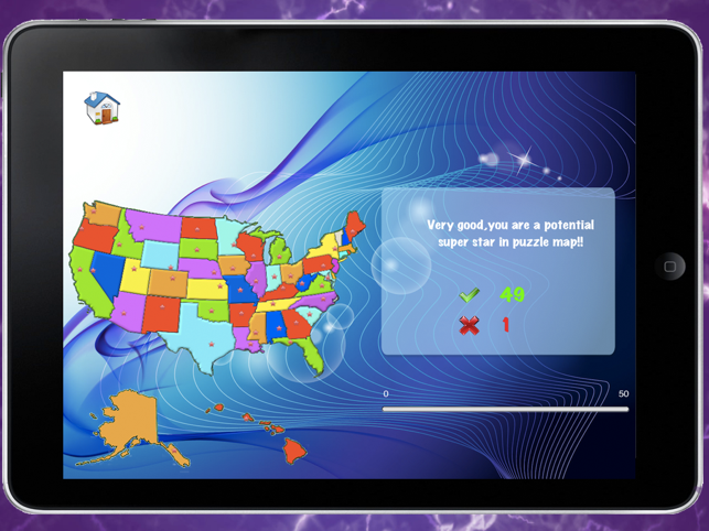 Advanced Puzzle Map Of USA HD(圖4)-速報App