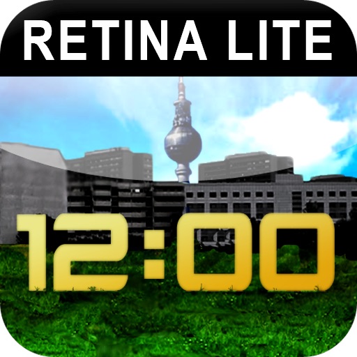 Standard Time LITE for Retina (Alarm Clock) icon