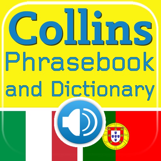 Collins Italian<->Portuguese Phrasebook & Dictionary with Audio icon