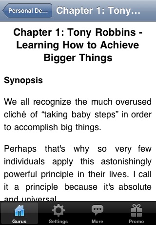 Personal Development Gurus Exposed screenshot 3