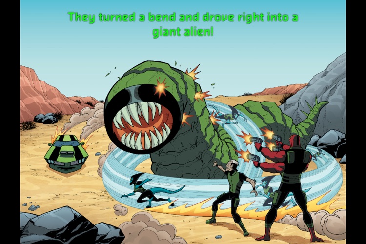 Ben 10 Triple Threat - Children's Book screenshot-3
