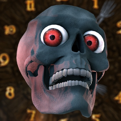 Abominable Skull Clock HD icon
