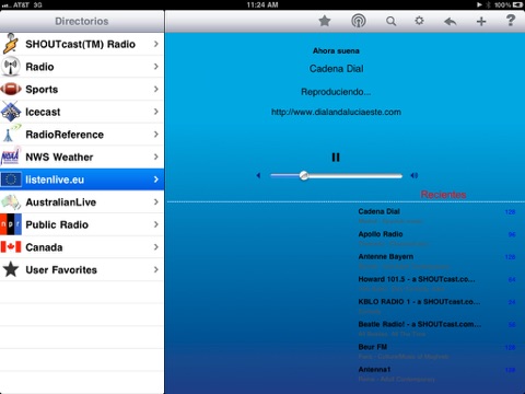 Radio - iPad Edition screenshot 2