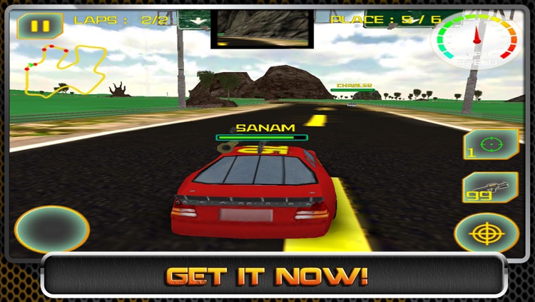 3D RAGING METAL - Stock Car Street Racing Games