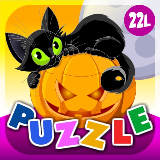 Abby Monkey® Halloween Animals Shape Puzzle for Toddlers and Preschool Explorers iOS App