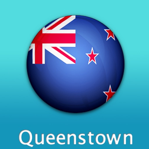 Queenstown Travel Map (New Zealand) icon