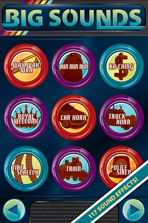 Big Sounds ~ sound effects button box + ringtones