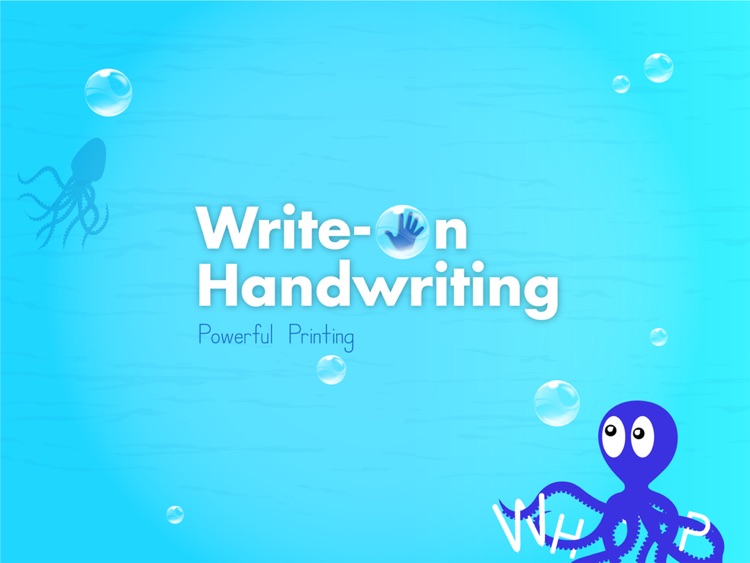Write On Handwriting: Powerful Printing Letters & Numbers screenshot-4