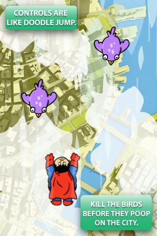 Spitter Man Vs The Pooping Birds screenshot 3