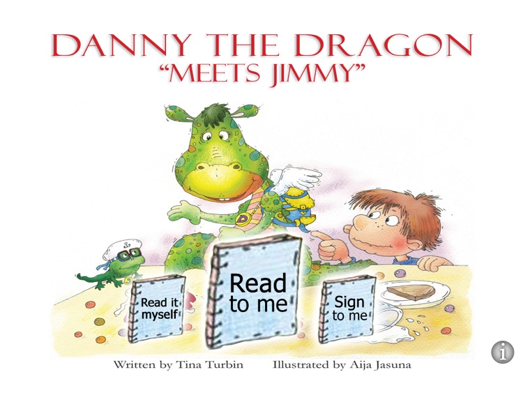 Danny The Dragon Meets Jimmy - HD Kids Book