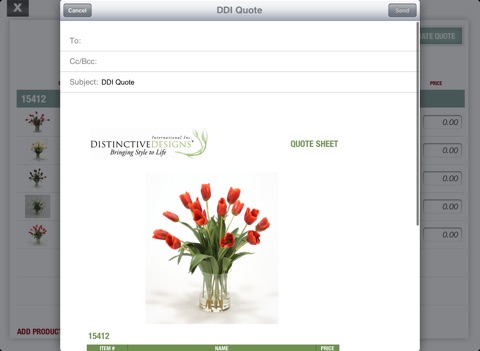 Distinctive Designs Product Catalog App screenshot 3