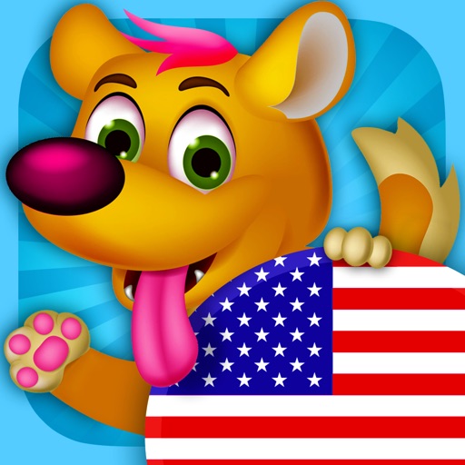Learn American English with Animalia - Interactive Talking Animals - fun educational game for kids to play and learn wild and farm animals sounds icon
