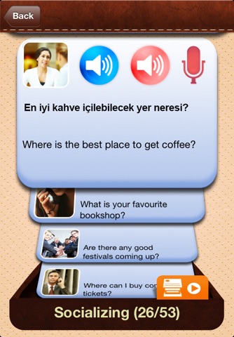 iTalk Turkish: Conversation guide - Learn to speak a language with audio phrasebook, vocabulary expressions, grammar exercises and tests for english speakers HD screenshot 3