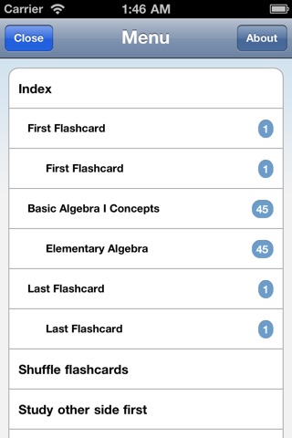 Basic Algebra I Concepts screenshot 4