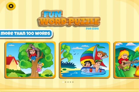 First Words for Kids and Toddlers - Activity Puzzle and Learning Game screenshot 3