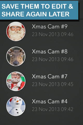 Xmas Cam - Funny Santa Video Maker screenshot 4