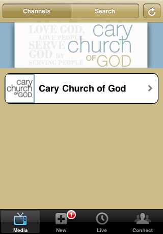 Cary Church of God screenshot 2