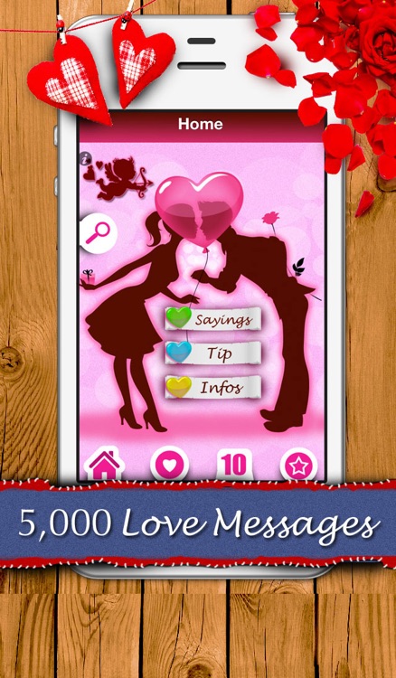 5,000 Love Messages - Romantic ideas and words for your sweetheart