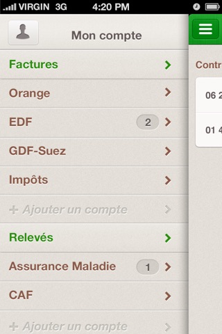 Greenbureau - Factures, relevés ou documents : retrouver et conserver tous les papiers de votre foyer ! screenshot 3