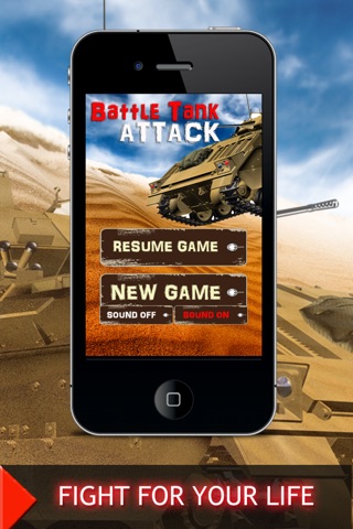 Battle Tank Attack: The Military War Game screenshot 2