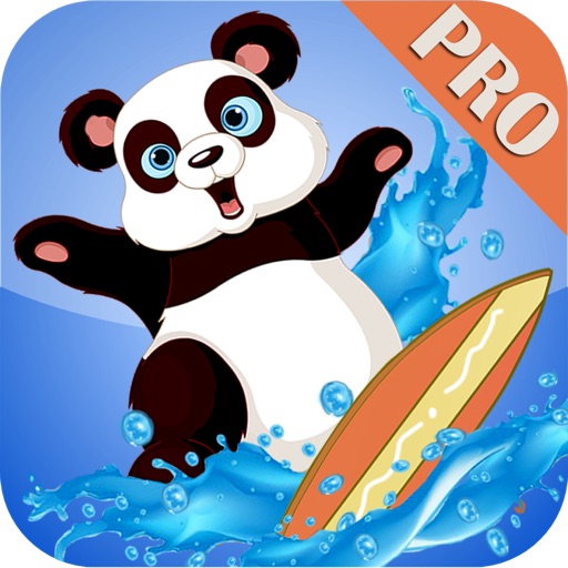 Animal Surf Race Pro -  Panda & Friends Crazy Surfing Sports Fun Icon