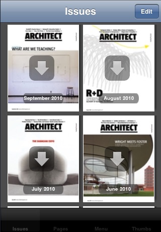 Architect Magazine Mobile Reader screenshot 3