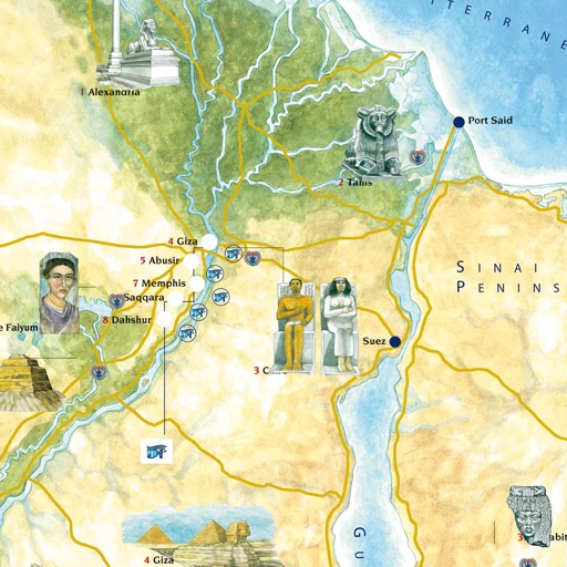 Archeological Map of Egypt icon