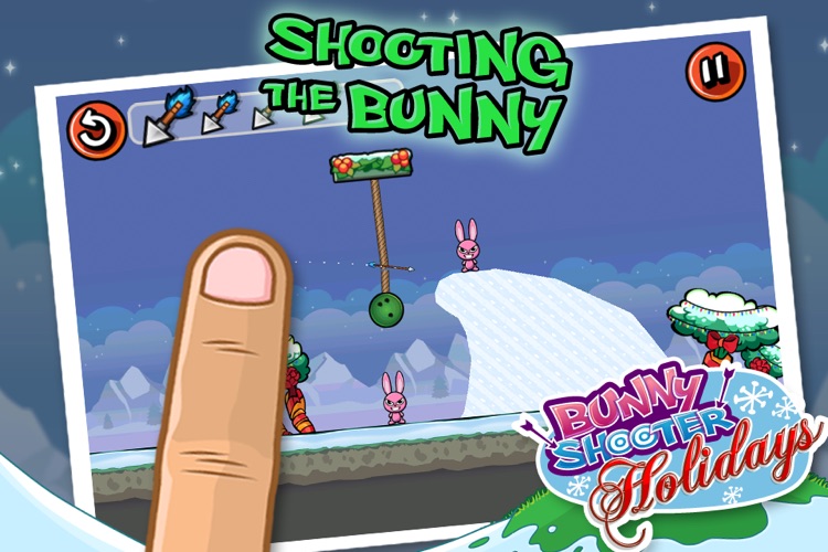 Bunny Shooter Christmas - a Free Game by the Best, Cool & Fun Games