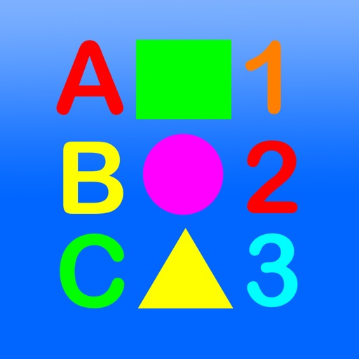 ABC - Letters and Shapes Fun Icon